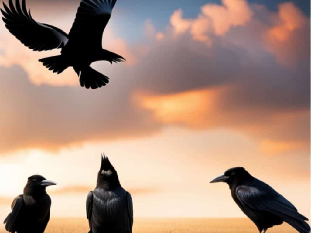 Seeing 4 Crows Spiritual Meaning, Symbolism, and Omen | What Spiritual