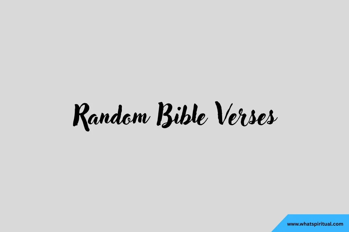 random-bible-verses-passages-generator